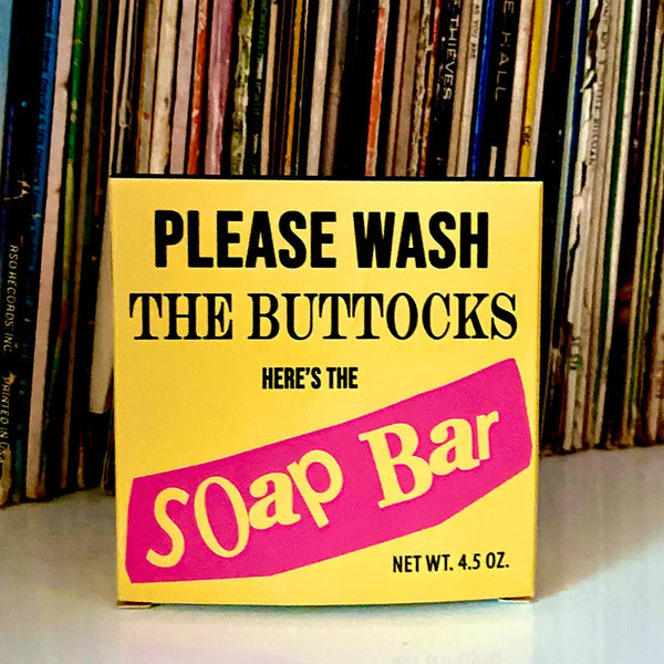 Please Wash The Buttocks Soap Bar