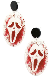 Ghostface Earrings
